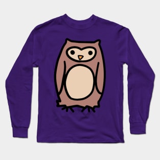 Brown Owl Long Sleeve T-Shirt